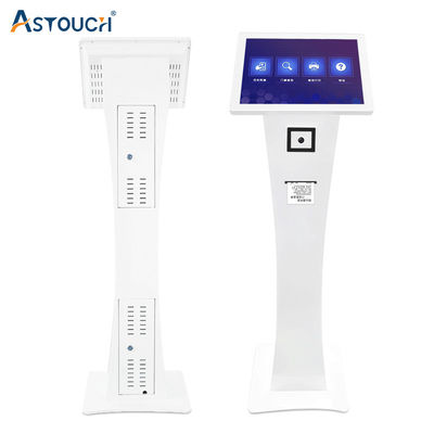 15.6 Inch Small LCD Floor Stand Interactive Touch Screen Kiosks