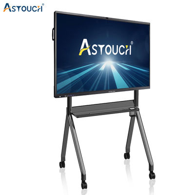 65 Inch Dual System Interactive Flat Panel IR touch with 40 points